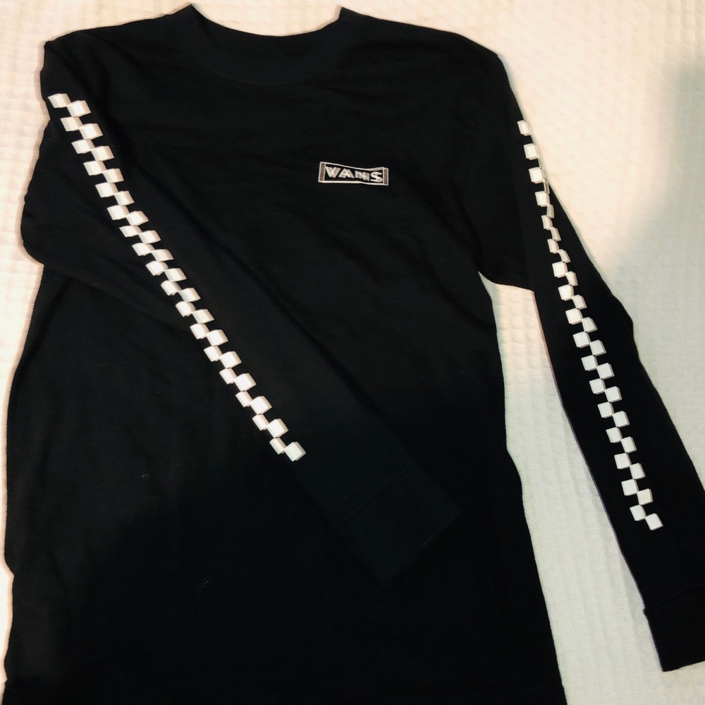 VANS long sleeve checkered shirt